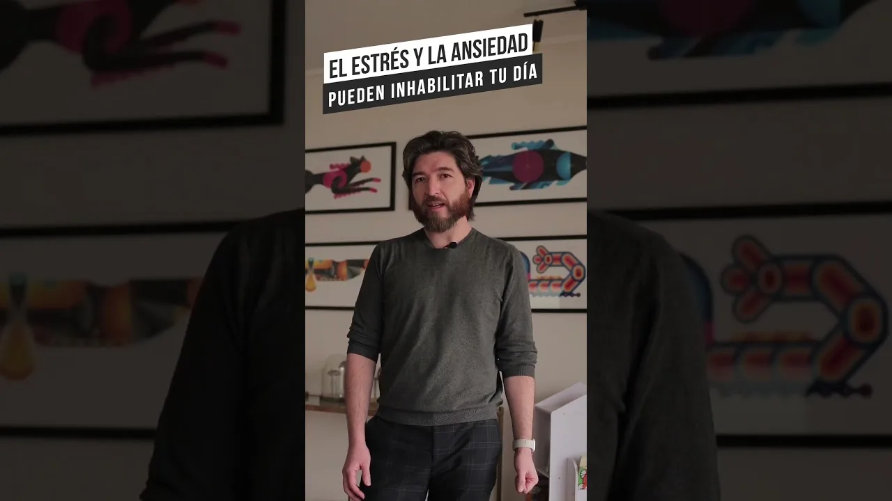 Dr. Eduardo Abarca hablando sobre estrés y ansiedad